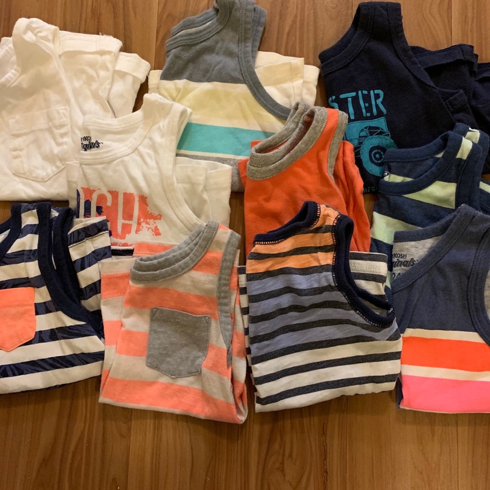 18/24 month boys tank tops